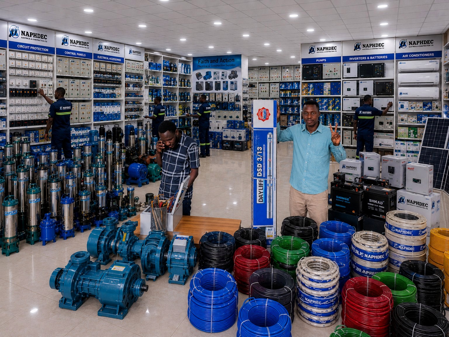 Product & Equipment Display