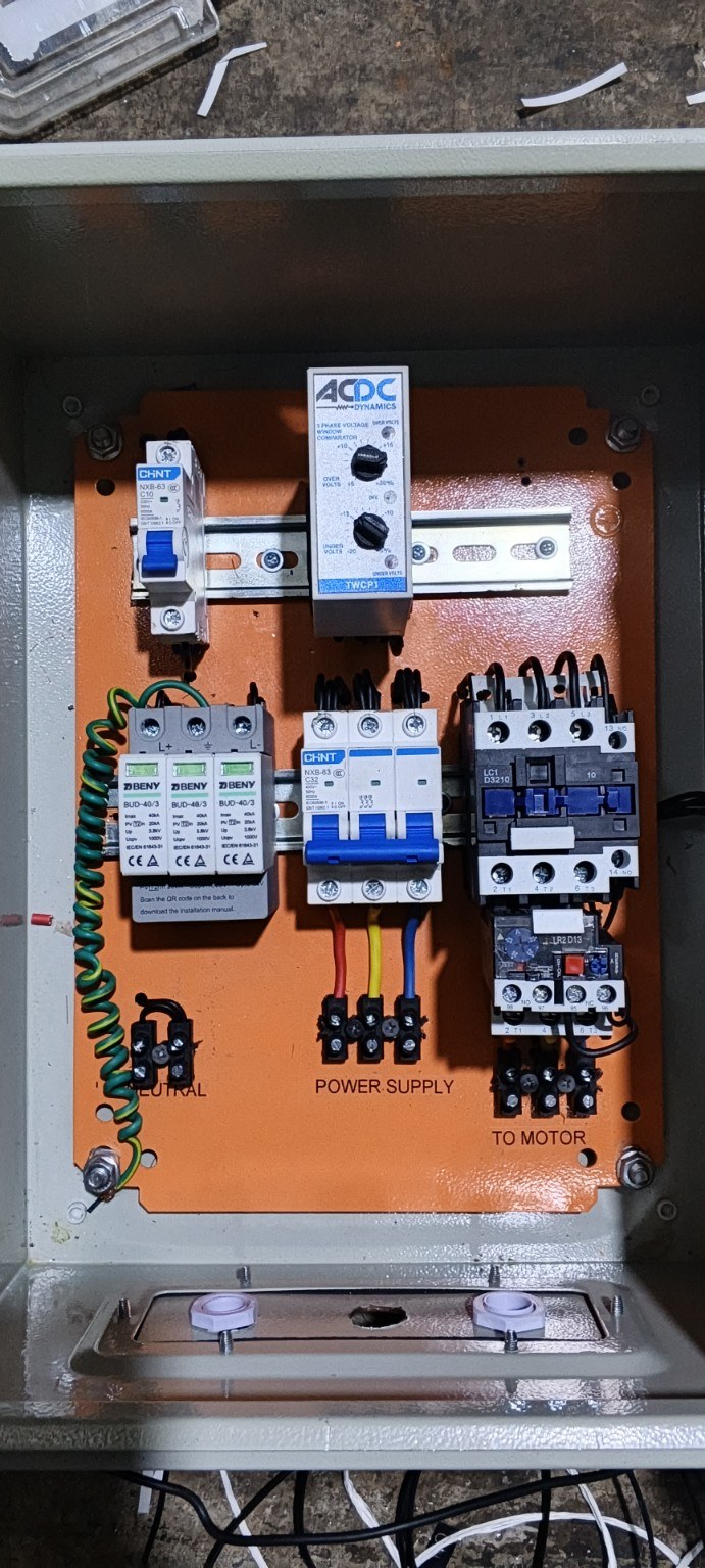 Naphdec project equipment
