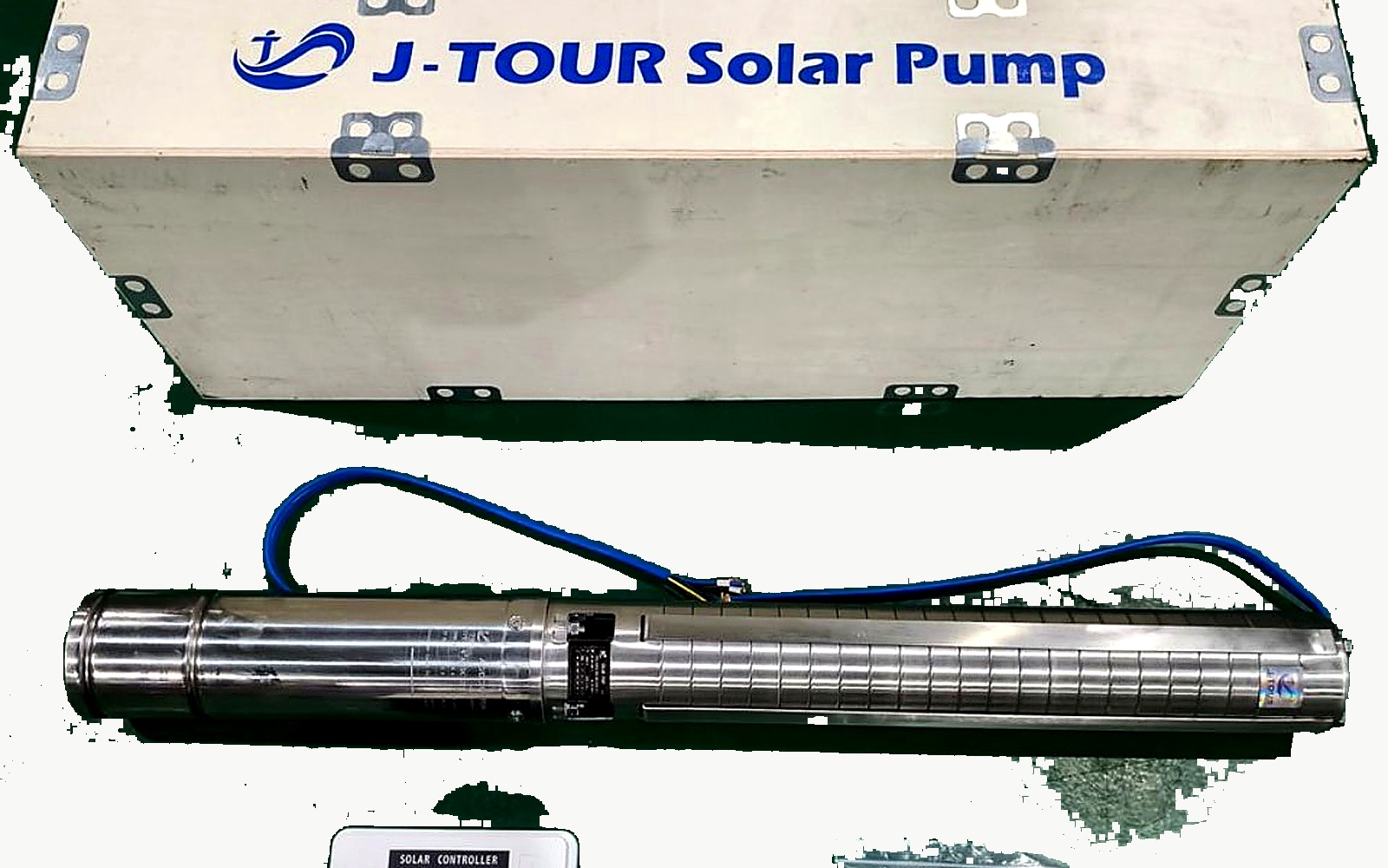 J-Tour solar pump, controller and submersible pump equipment